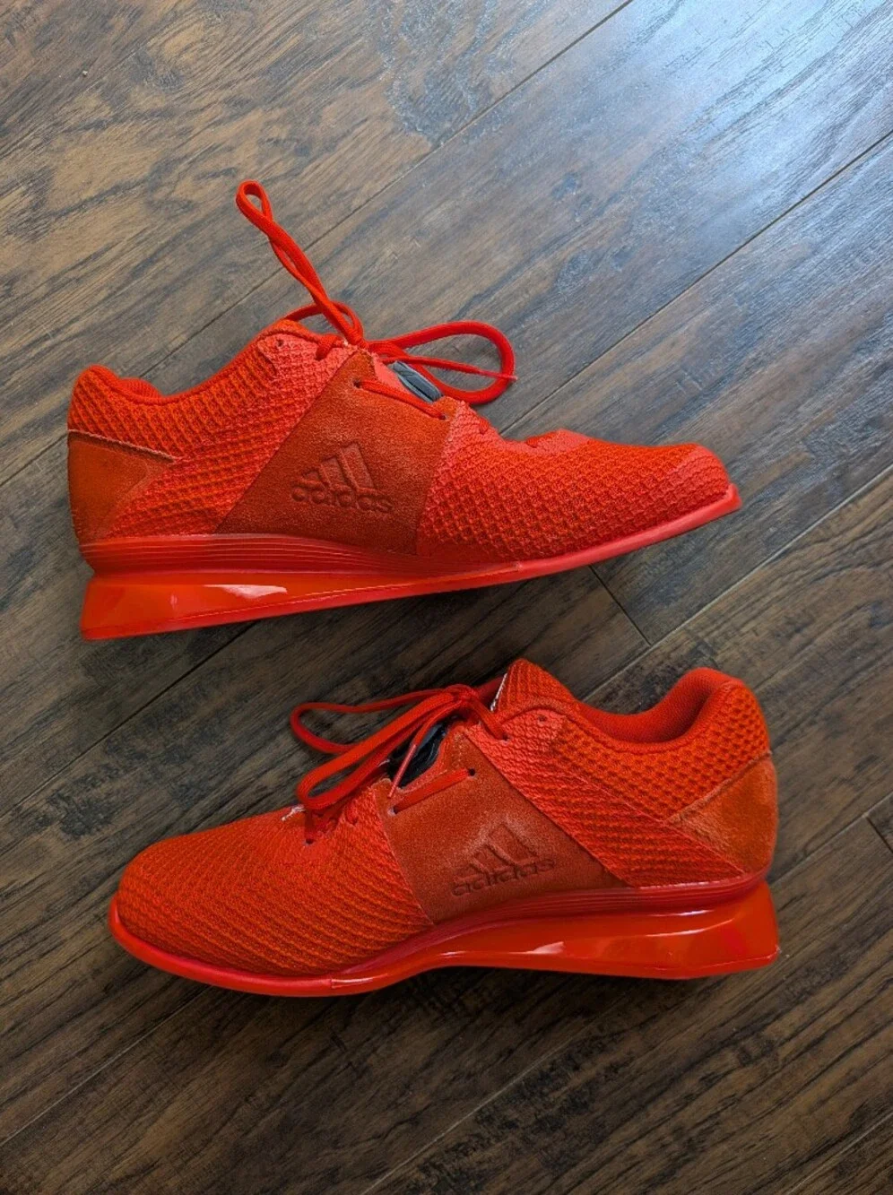 Adidas Leistung II Weightlifting Shoes Size 10.5 Mens Red